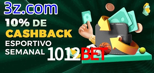 10% de bônus de cashback na 1012Bet